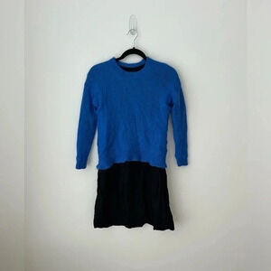 Maison Martin Margiela mohair wool blue  sweater dress